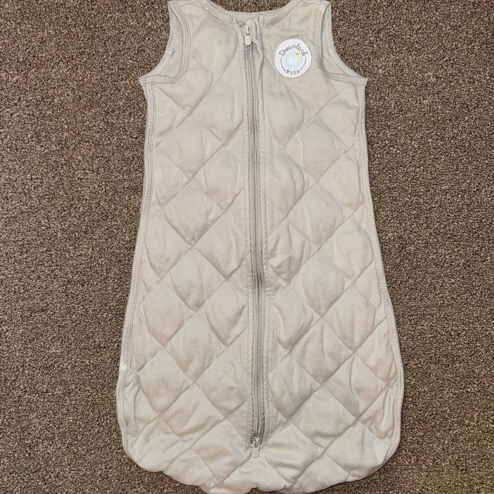 Dreamland Baby - Neutral Quilted Zipper Sleep Sack